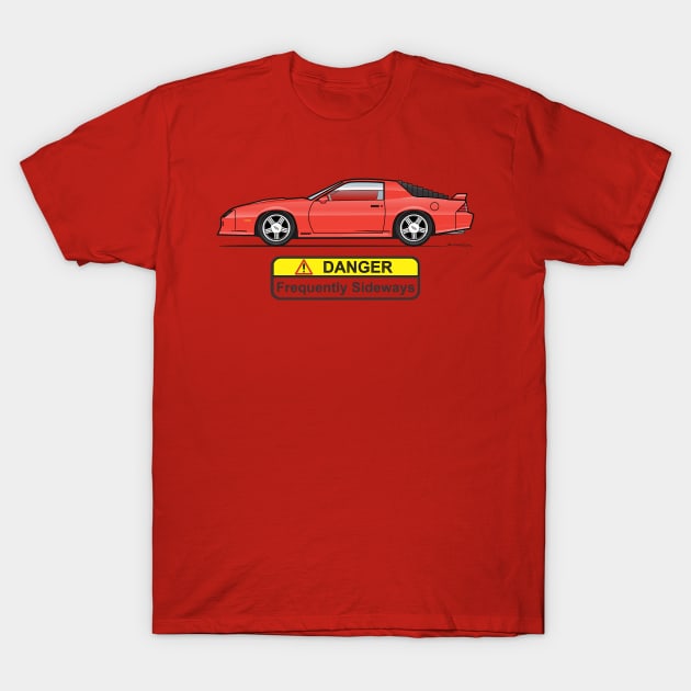 Danger Red T-Shirt by JRCustoms44